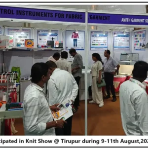 KNit show 2024 Tirupur Stall photo