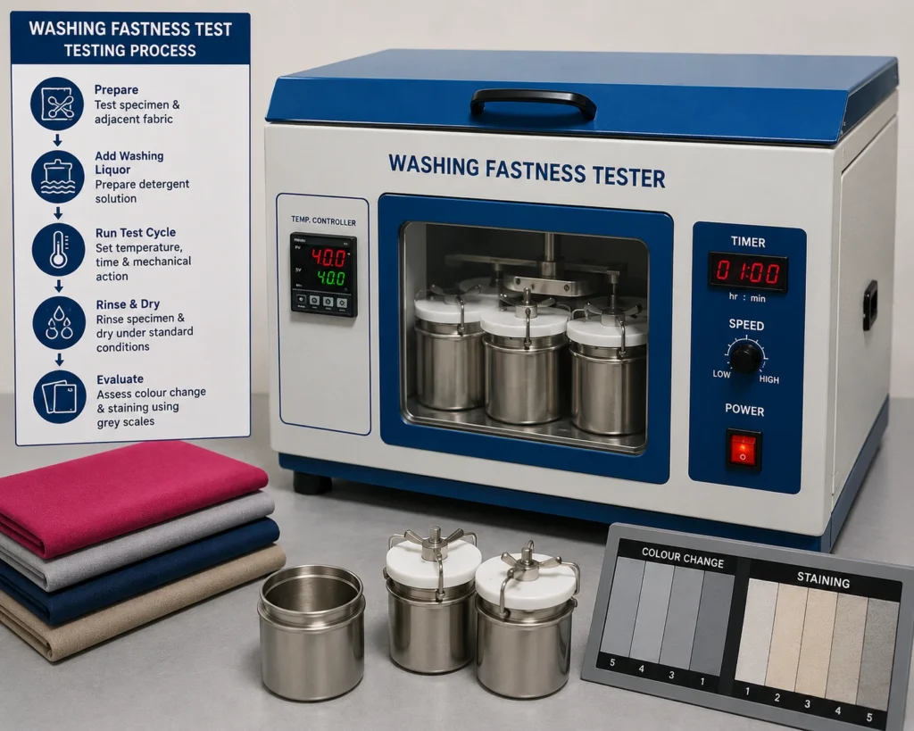 washing fastness tester