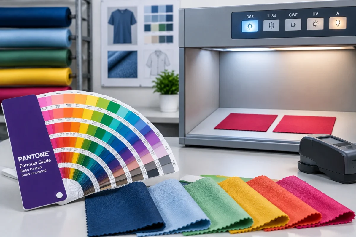 Pantone Color Standards used for textile colour matching and quality control
