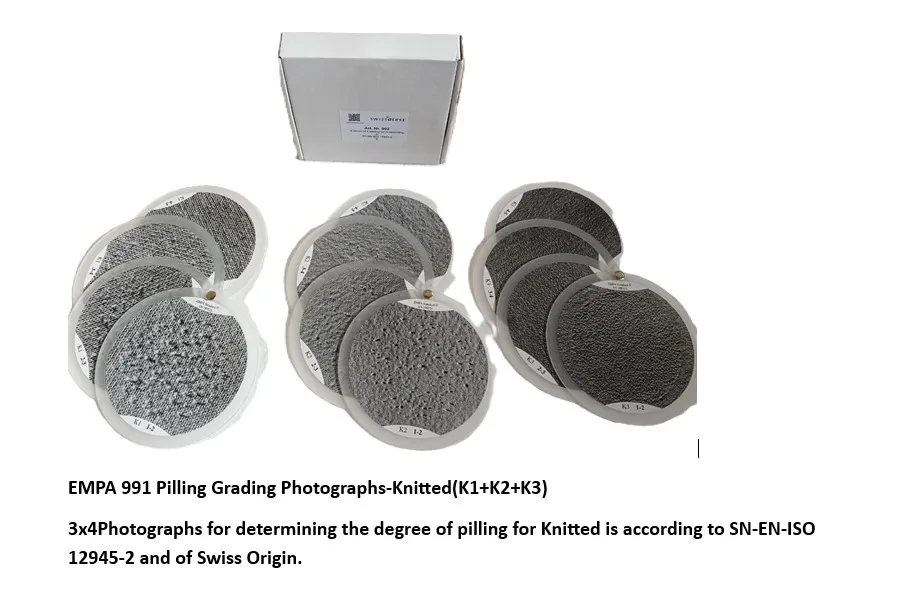 Pilling Grading Photographs-Knitted