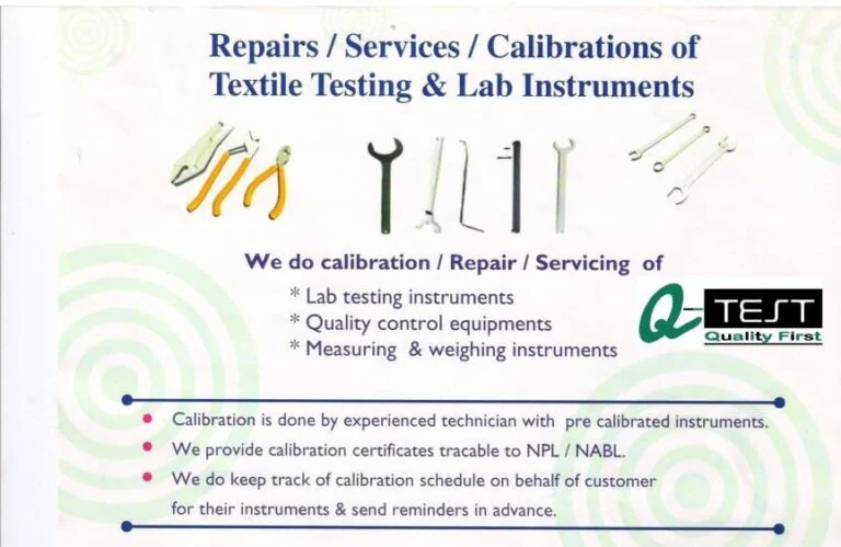 Calibrations Of Testing Instruments